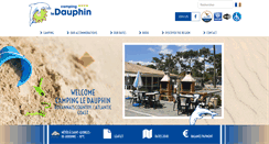 Desktop Screenshot of camping-ledauphin.com